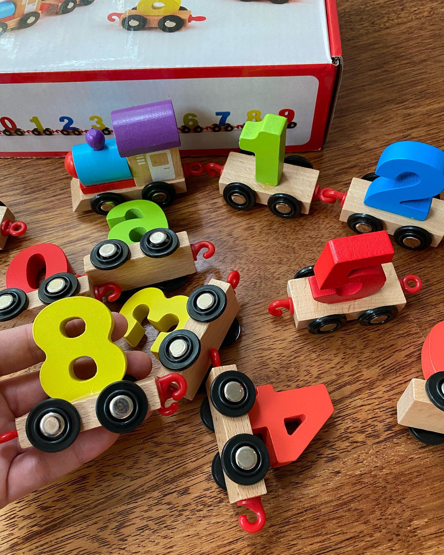 All4kids - Numbers Learning Train playset 🖍learn to...