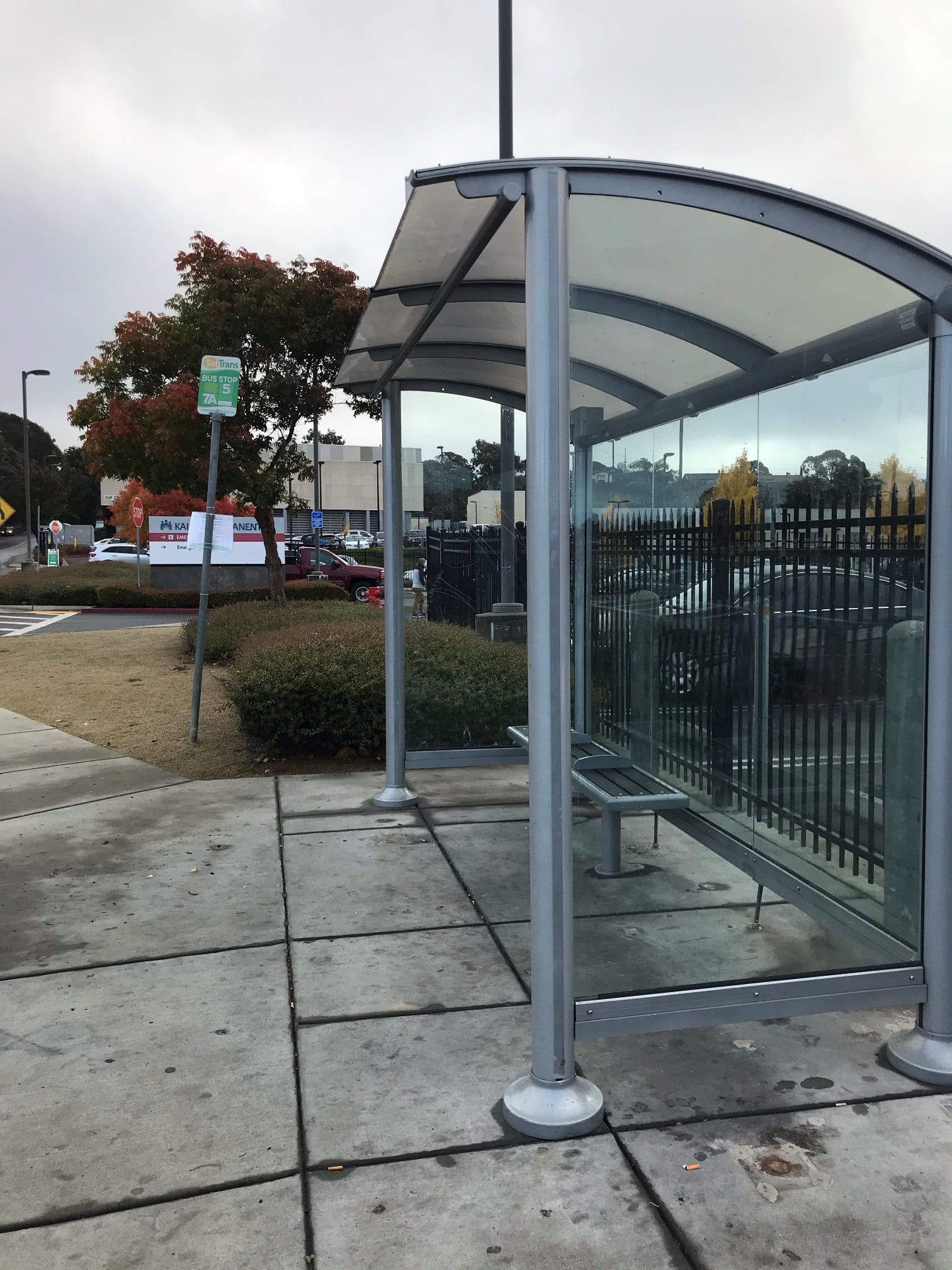 SolTrans - Sereno Dr. & Kaiser Entrance Shelters are fully...