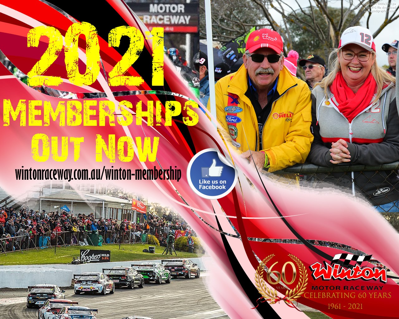 The 2021 Winton Raceway Memberships... - Winton Motor Raceway | Facebook