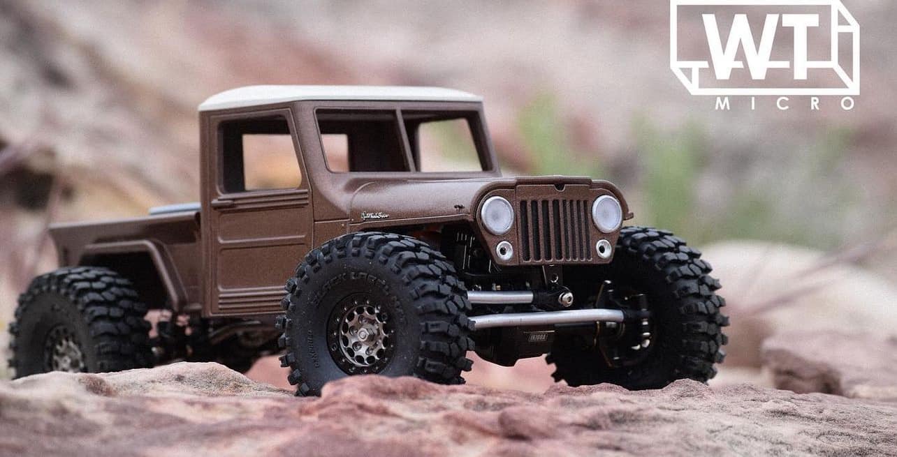 Axial scx24 Jeep willys double cab WT micro❤️