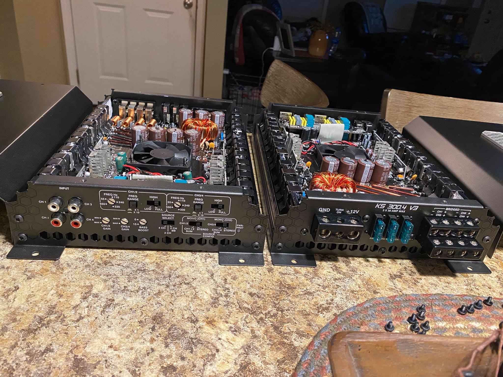 Arc Audio KS300.4 V3 4-channel amp for front stage