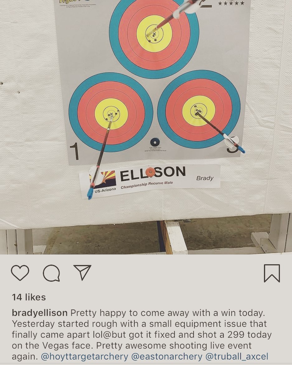 ⚡️Some awesome archery set down by... - Patrick Huston OLY | Facebook
