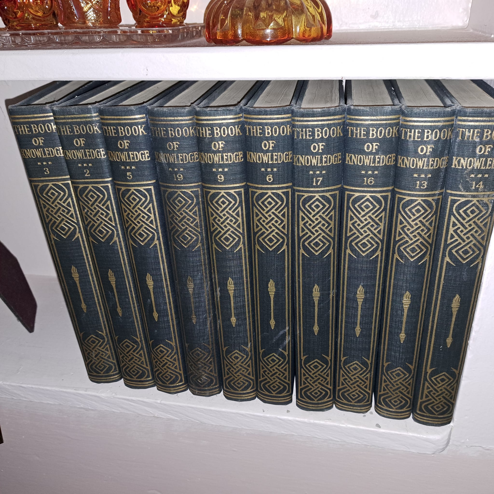 1933 Grolier Book of Knowledge complete set for home schoolers