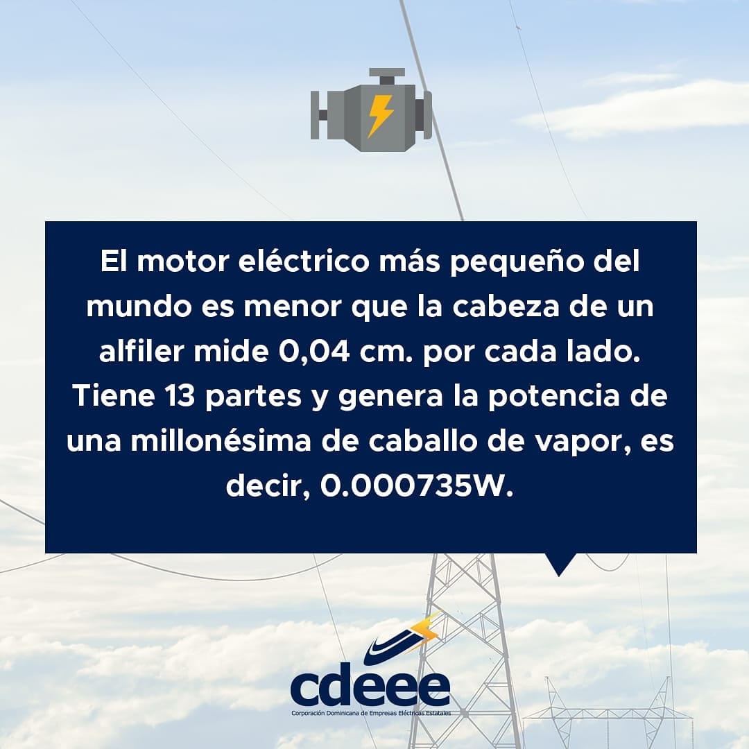 El motor eléctrico más pequeño del mundo es menor que la cabeza de un ...