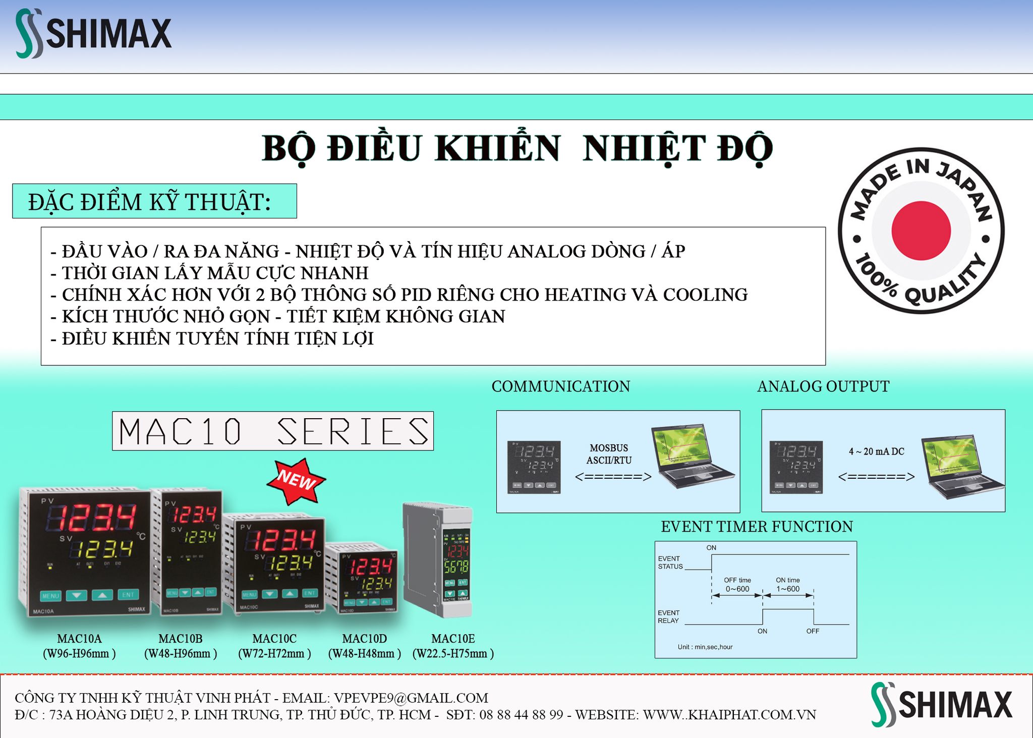 Điều Chỉnh Nhiệt Độ