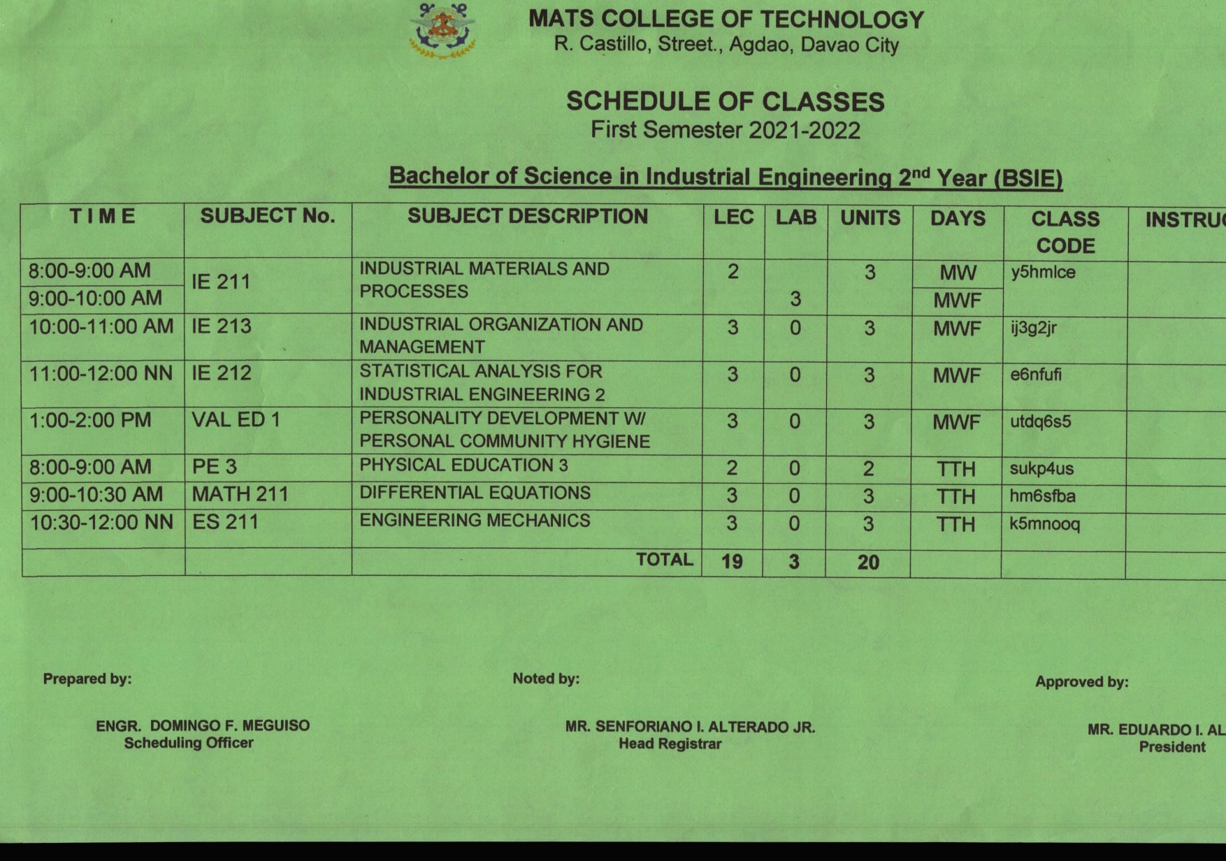 MATS - Society Of Engineering And Technology | Davao City