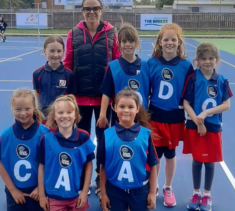 Ōpaki School - A big well done to our junior netball team...