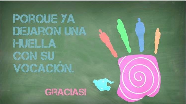 FELIZ DÍA DEL MAESTRO DE... - CODERI - Colegio de Educación Especial y ...