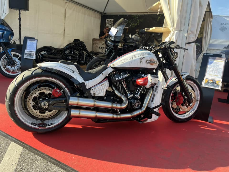 Harley-Davidson FXDRS 114 'Martini Used Look' by Cult-Werk