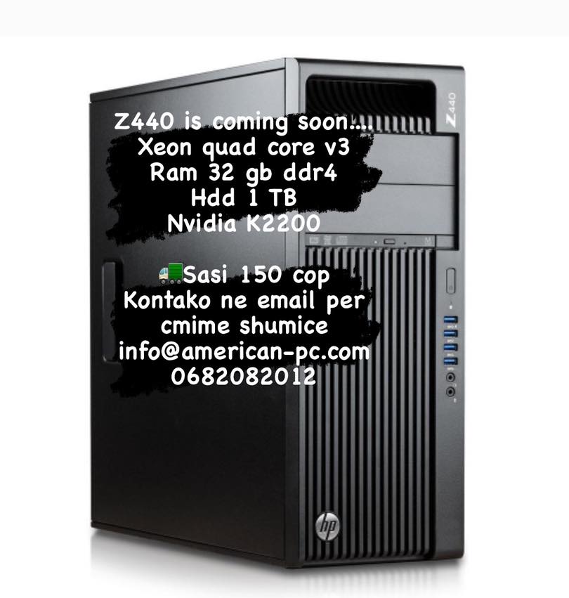 Z440 Xeon quad core / Hexa core v3/V4 Ram 32 gb Hdd 500 gb/1 TB