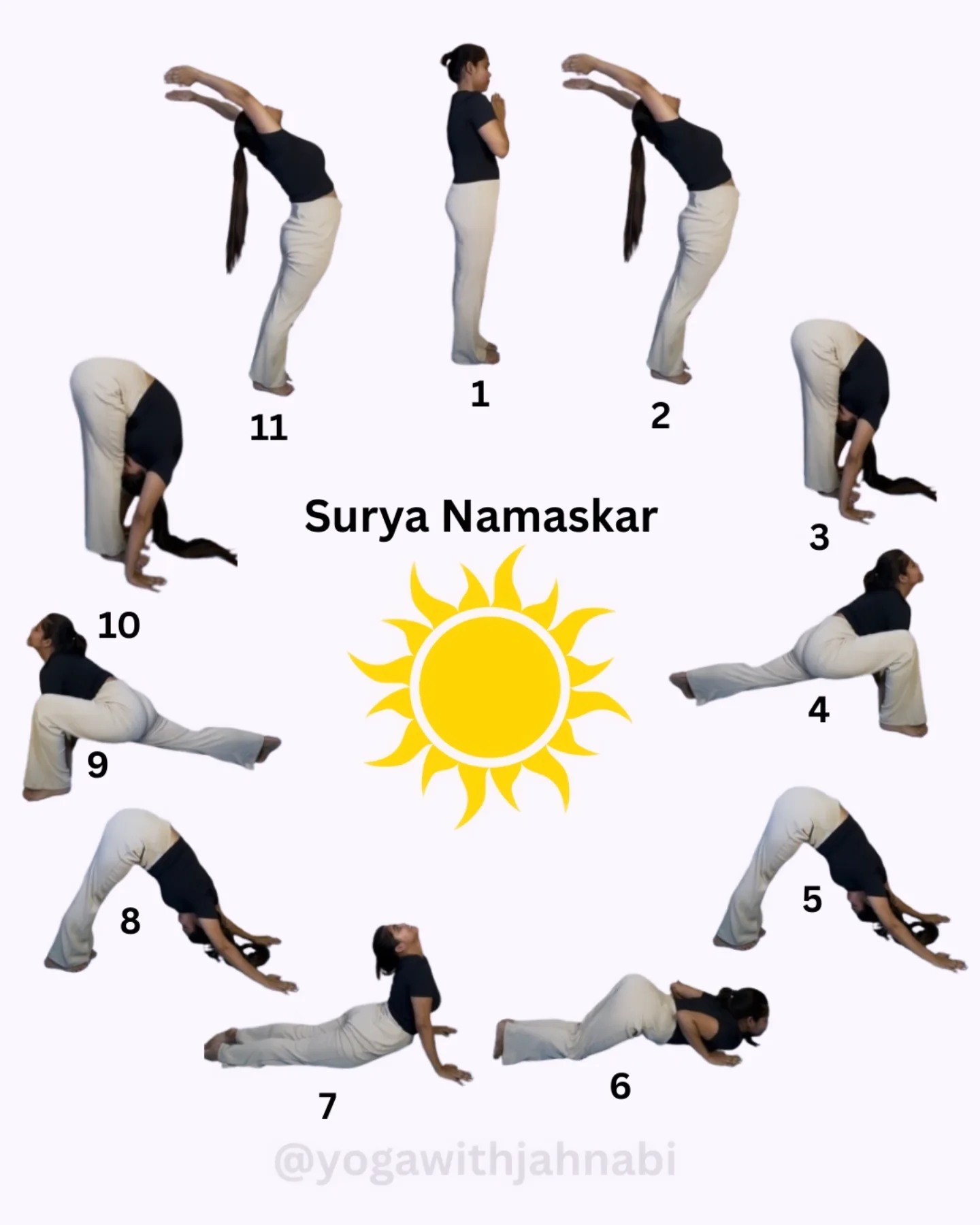 Jahnabi - This is my favourite energizing morning ritual ☀️ Surya ...