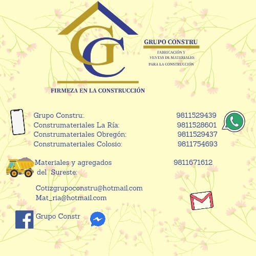 Grupo constr - 👷🏽‍♀️ G R U P O C O N S T R U... | Facebook