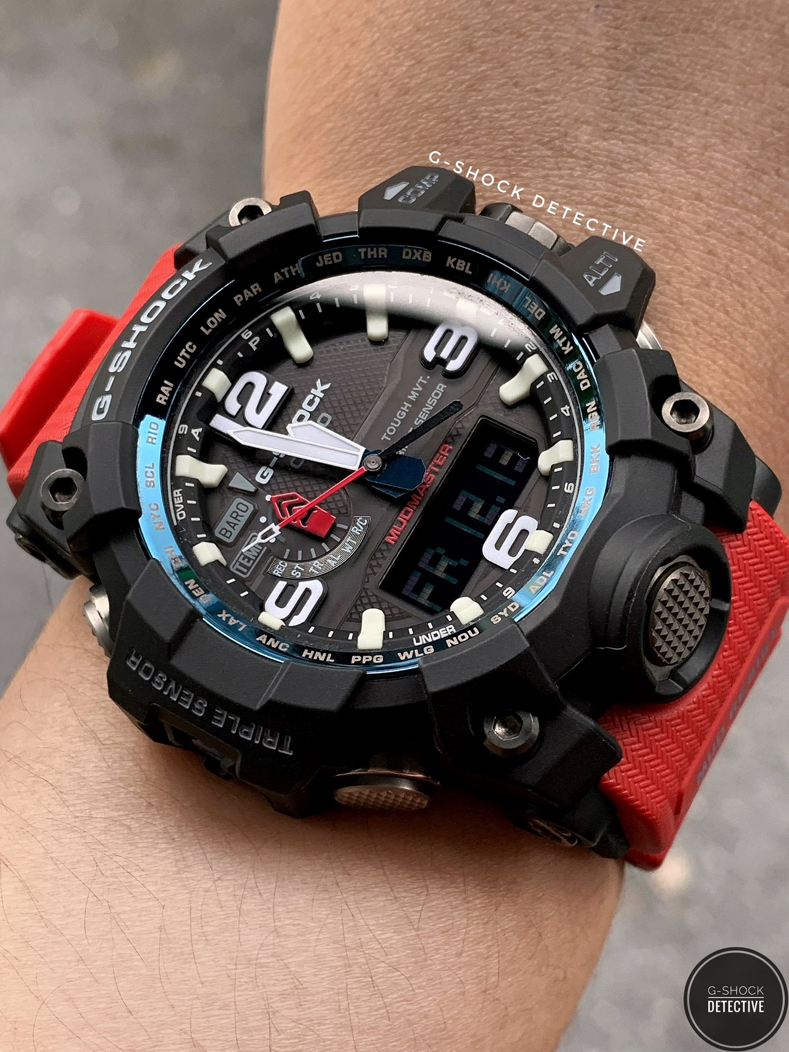 CASIO G-SHOCK - MUDMAN G-9300RD-4ER [3281] #Men in Rescue Red Series