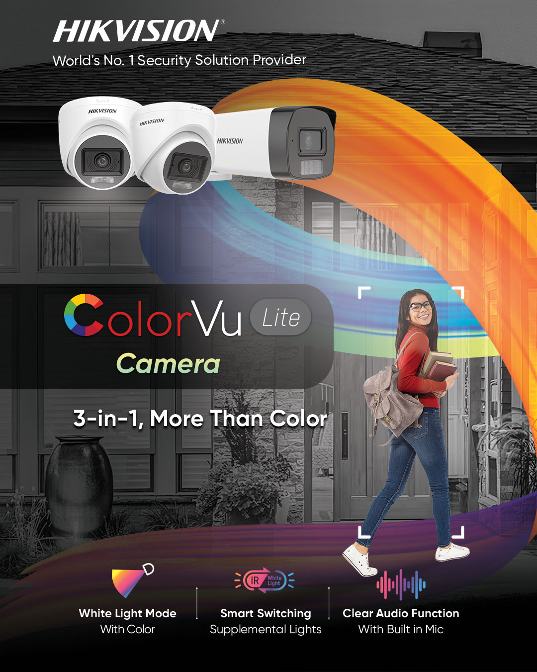 Hikvision's ColorVu Lite camera... - Hikvision Pakistan