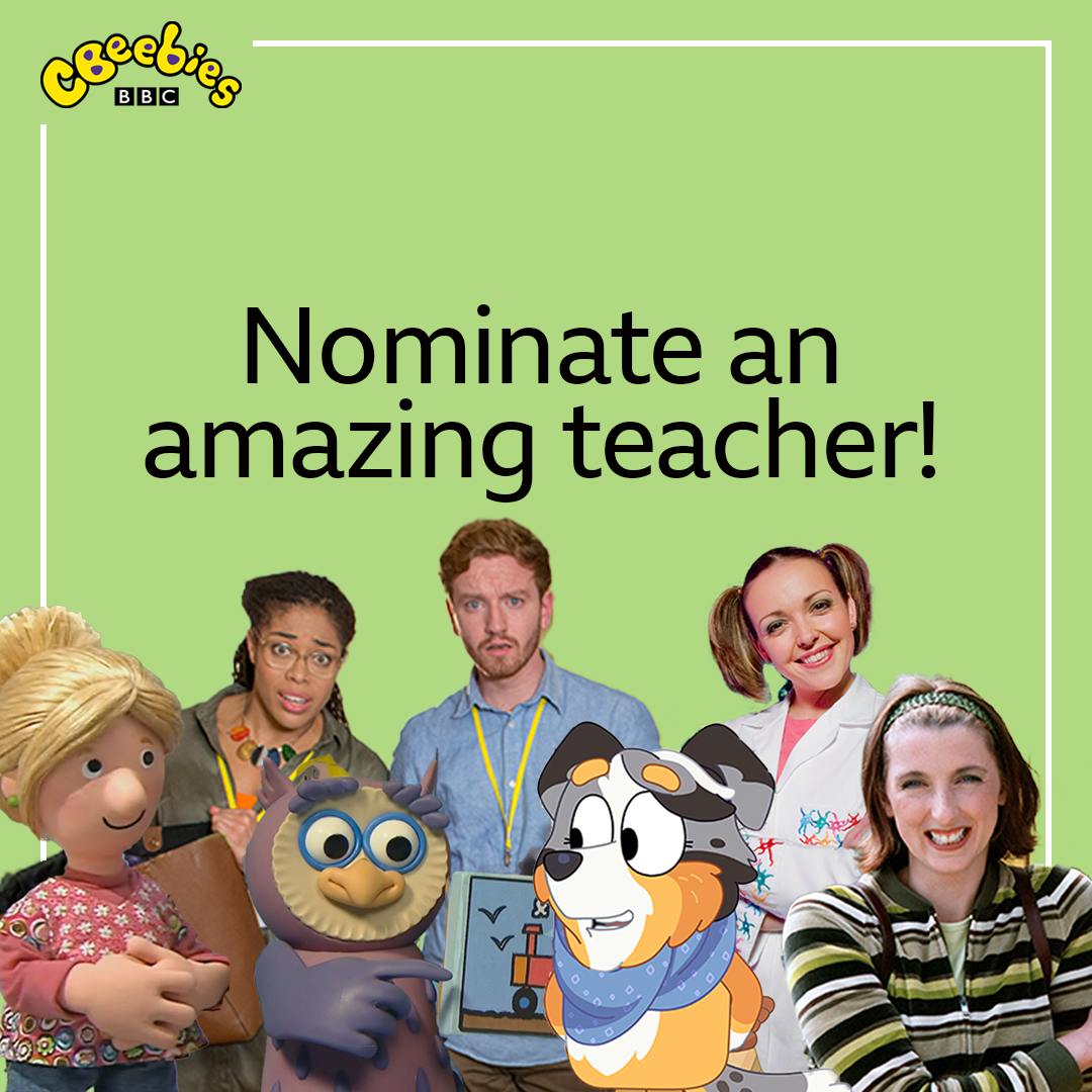 CBeebies - Teachers, assistants, home educators & more... we thank you ...