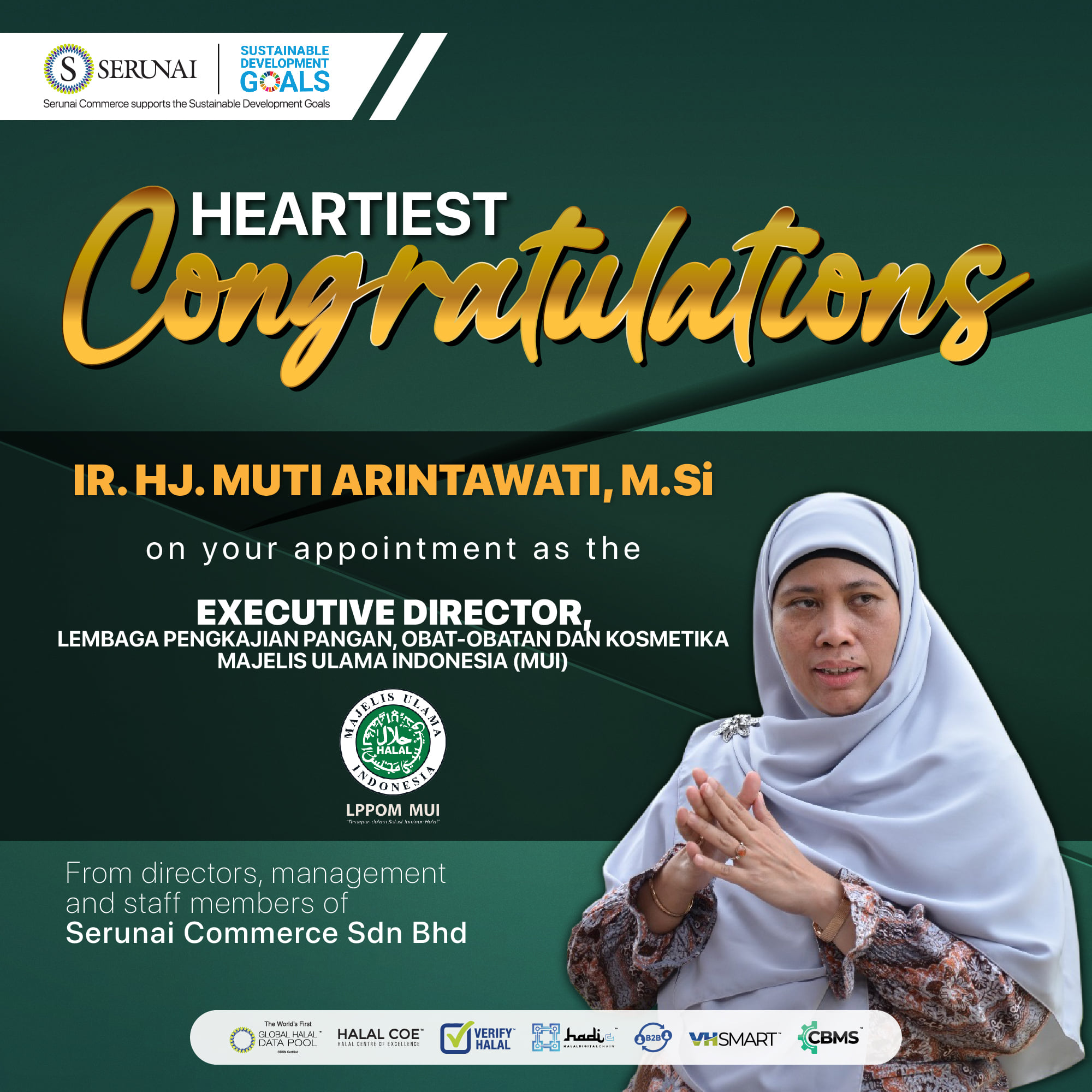 Verify Halal - We would like to express our heartiest congratulations ...