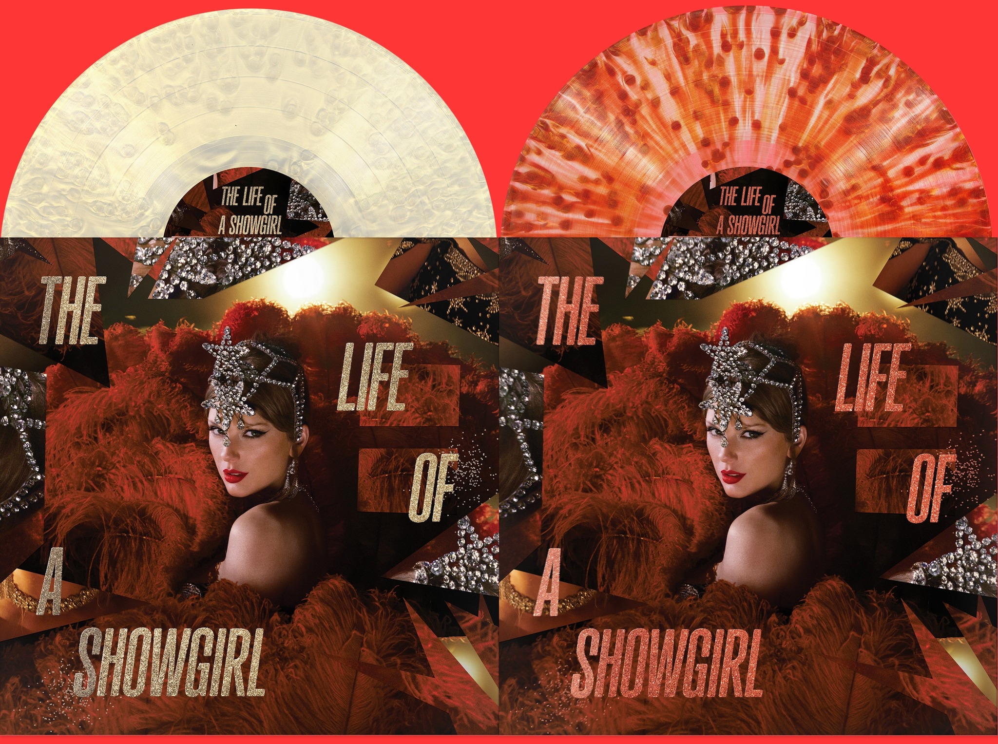 What's a fair trade for signed Life of a Showgirl copies and vinyl?
