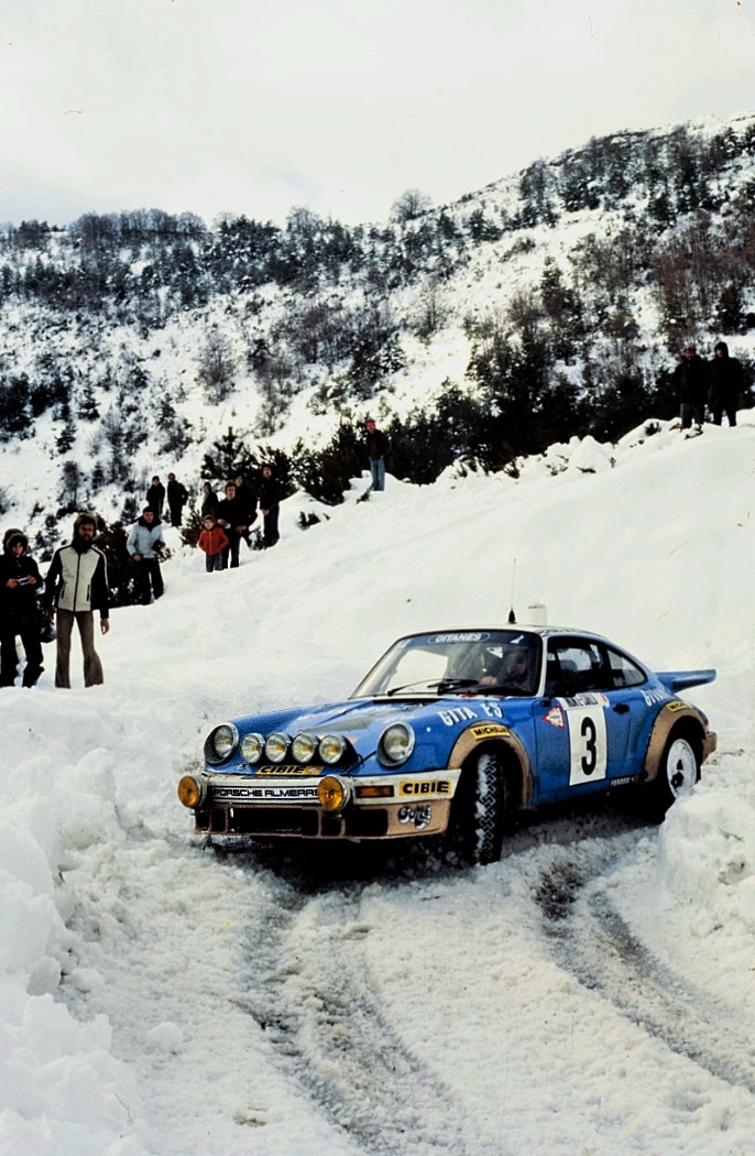 Décalcomanies Porsche 911 Carrera Rallye Monte-Carlo 1978 - Échelle 1:43, Pilote Gérard Swaton, Neuves