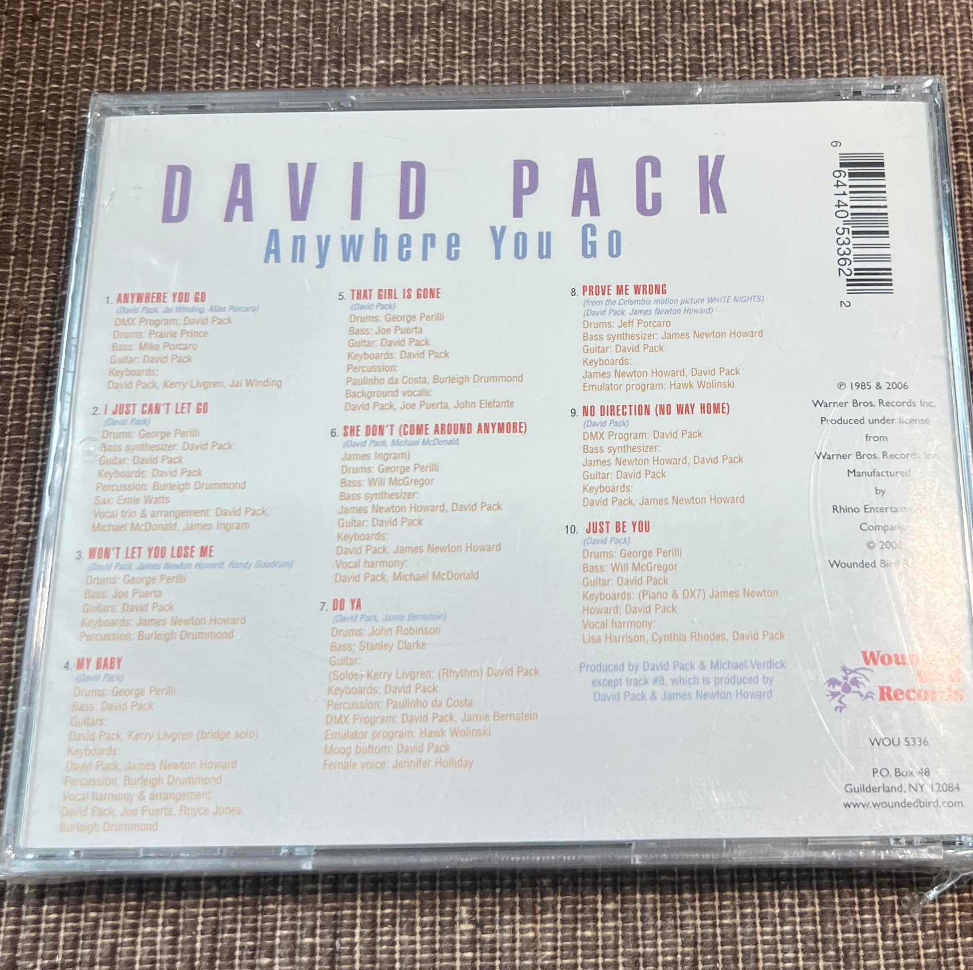 David Pack's Birthday and Music Collaborations
