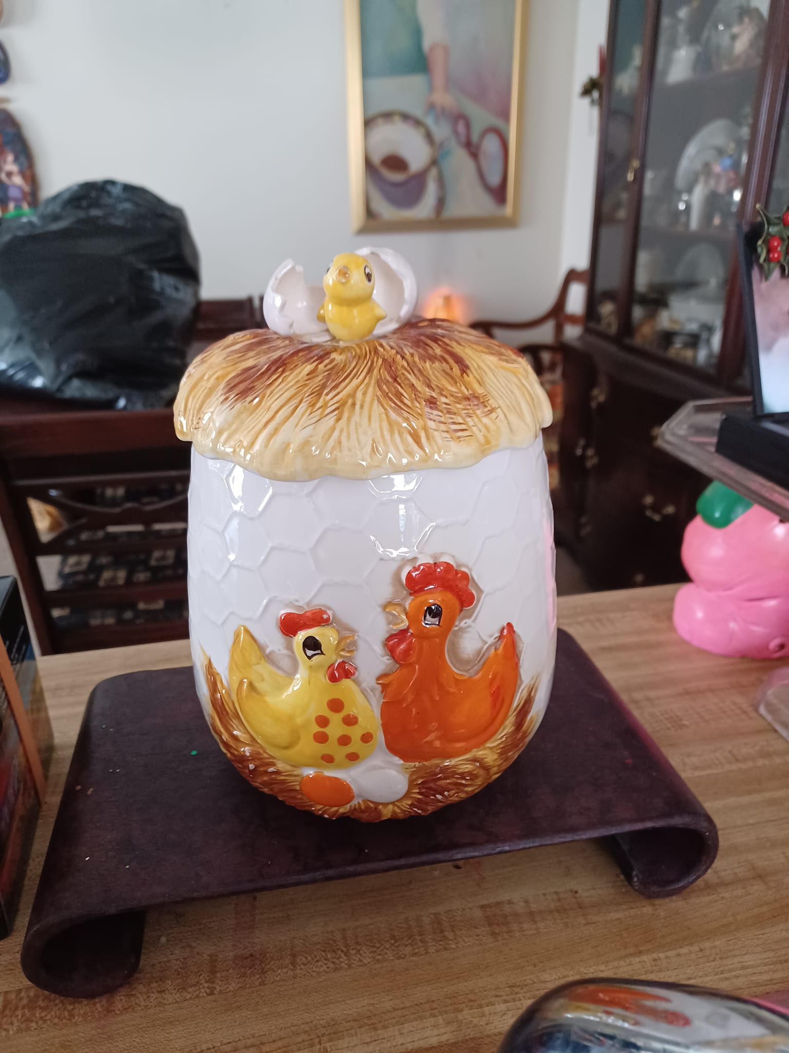 Vintage Sears 1978 Chicken Little cannisters found intact