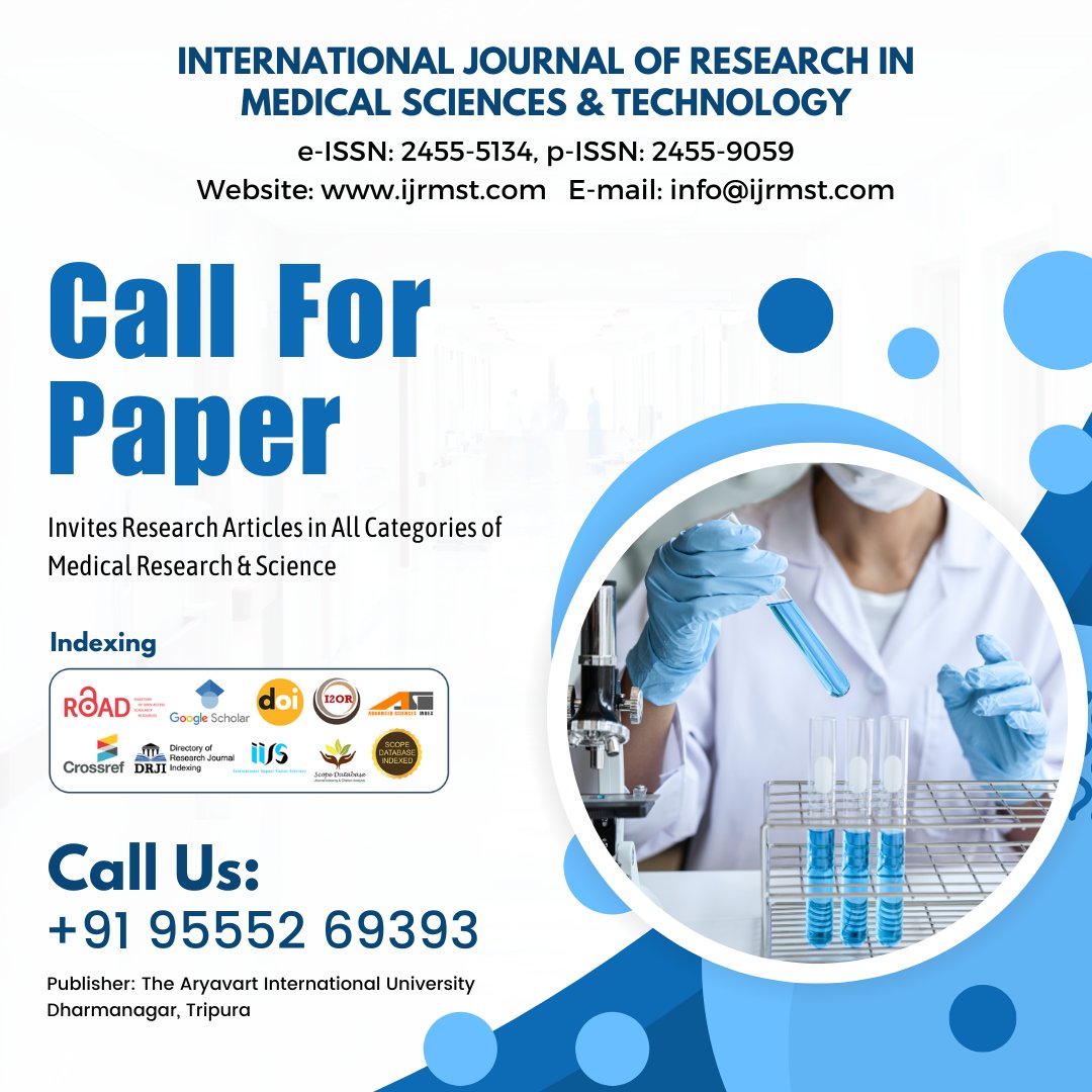 International Journal of Research in Medical Sciences & Technology ...