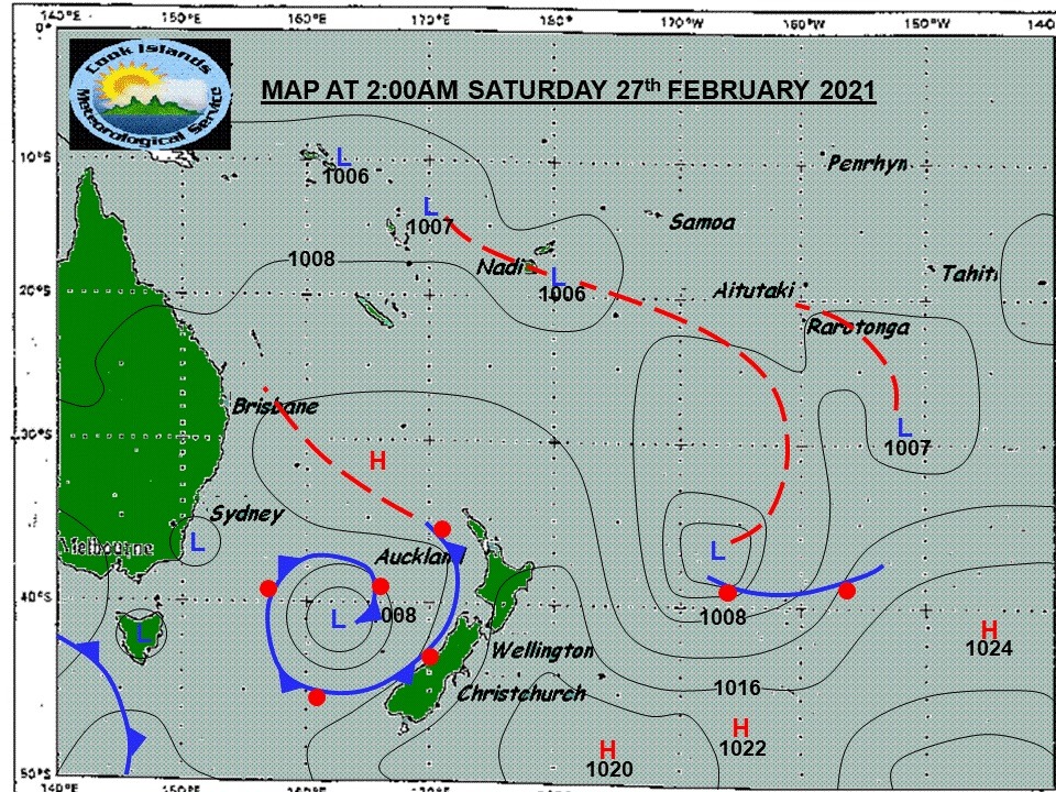Cook Islands Meteorological Service - Weather Bulletin issued from CIMS ...