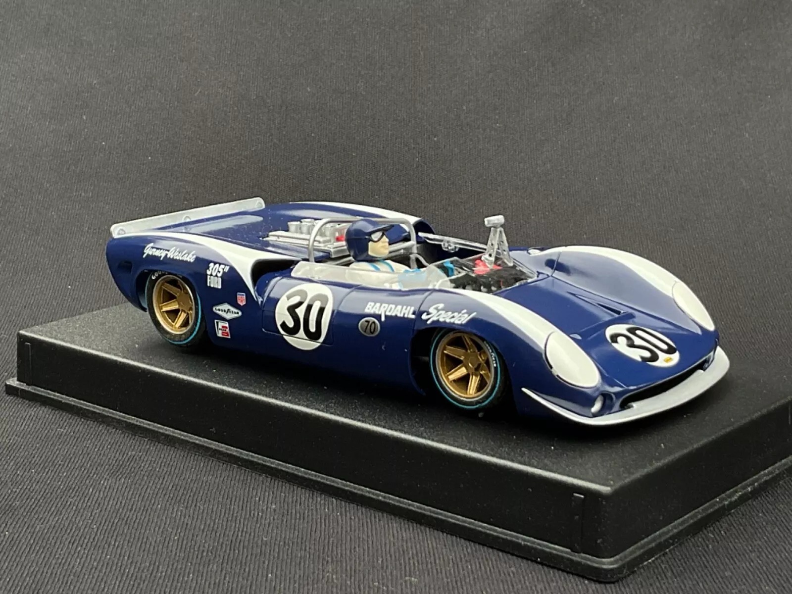 Thunderslot Lola T70 Spyder Dan Gurney model on the way