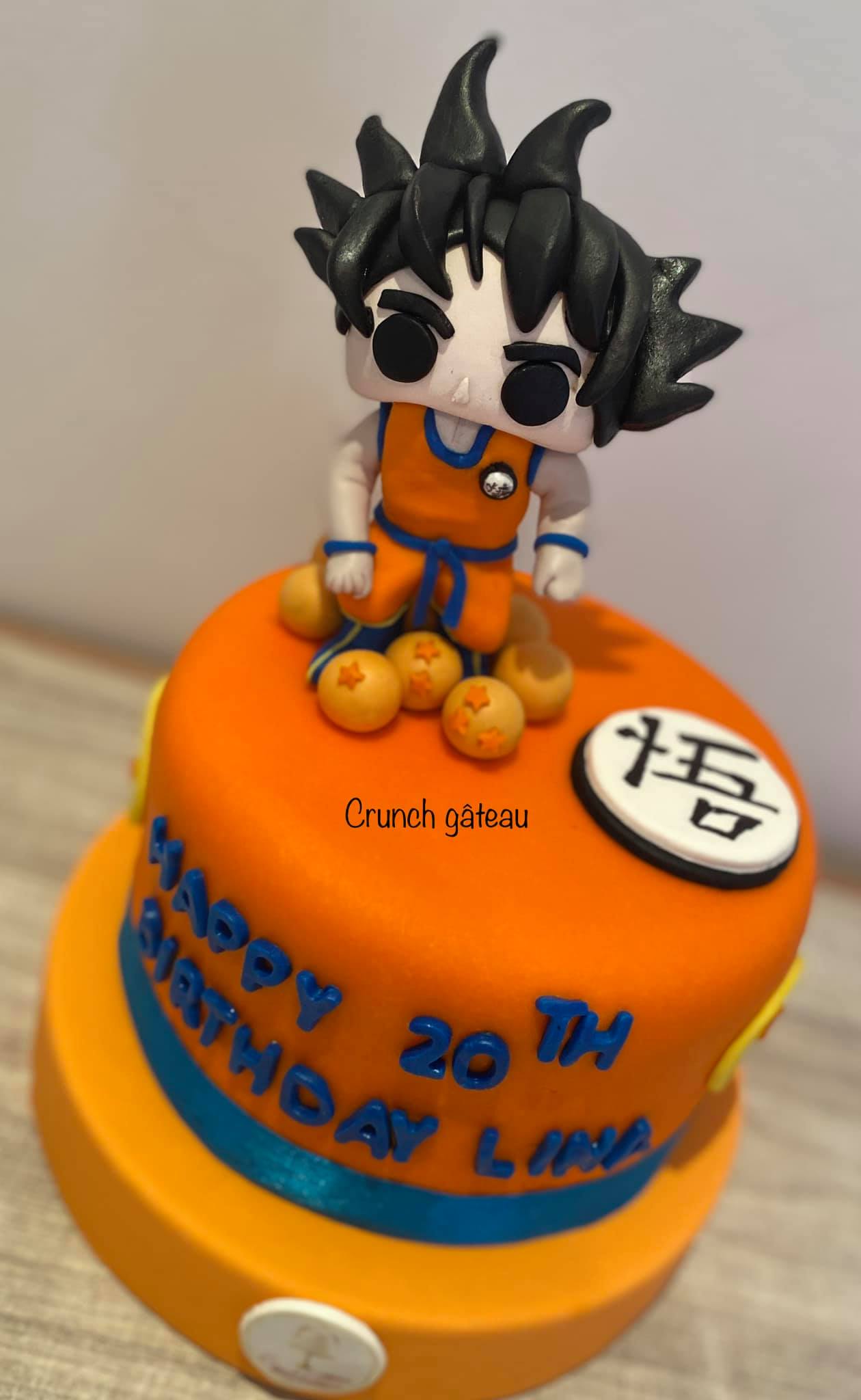 Crunch Gateau Dragon Ball Cake Facebook
