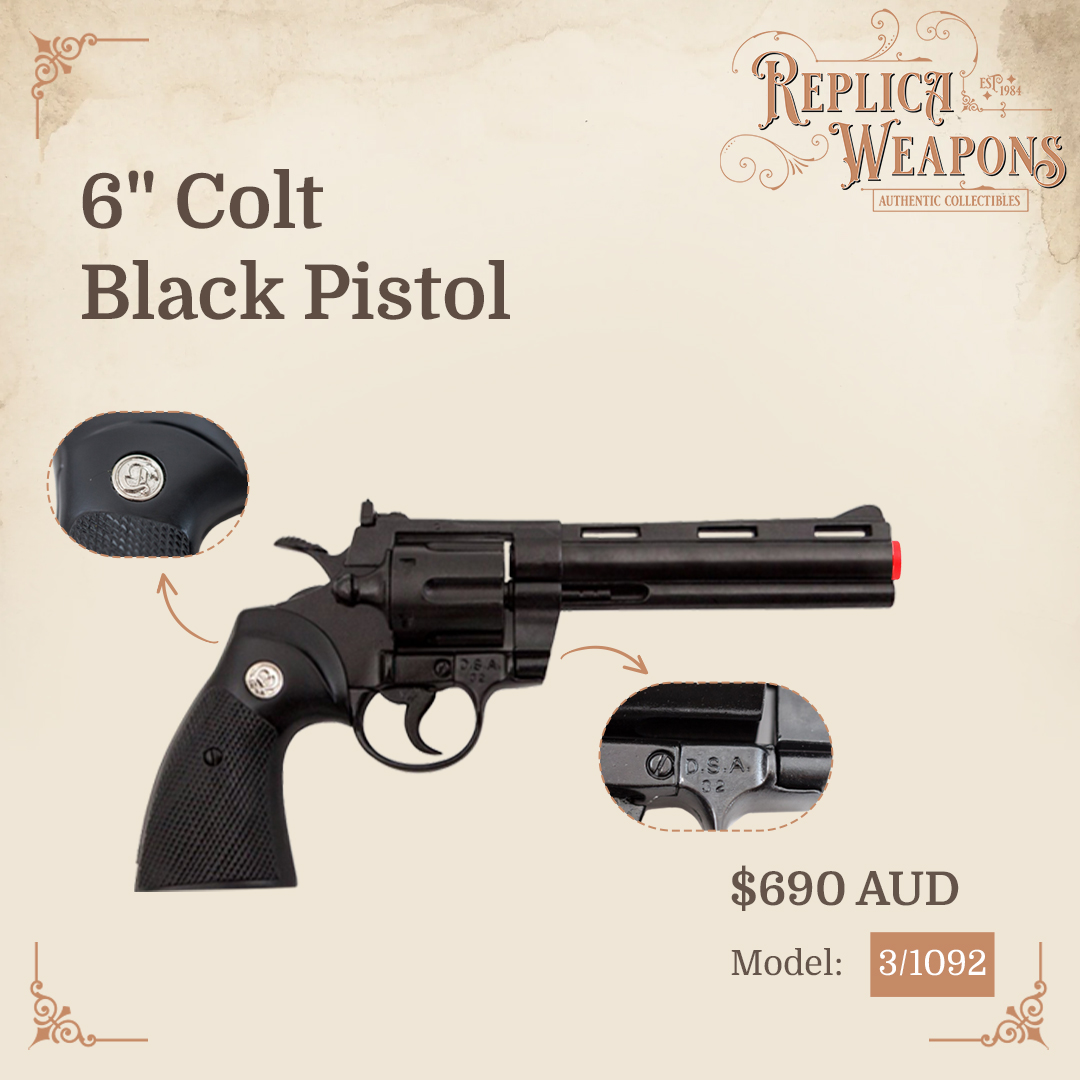Replica Weapons - The Python is a double-action revolver... | Facebook