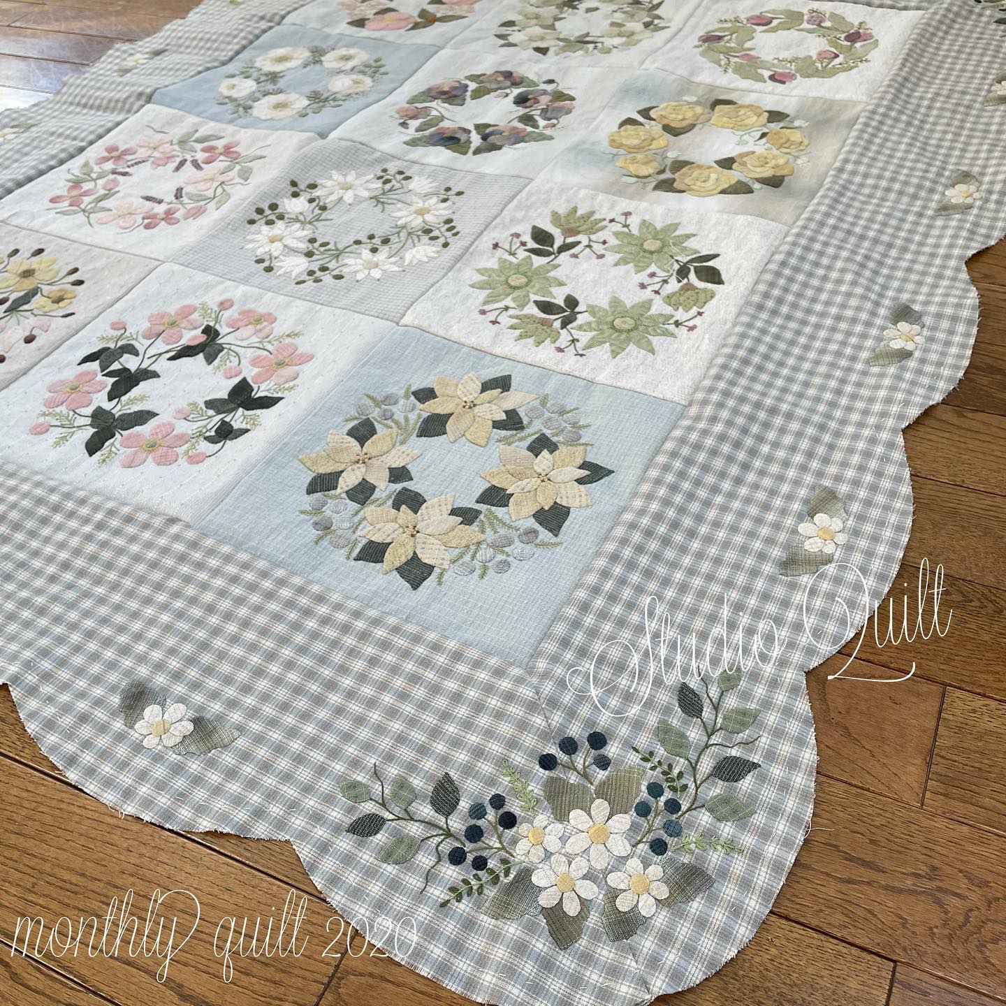マンスリーキルト2020 #スタジオキルトのマンスリー #monthlyquilt