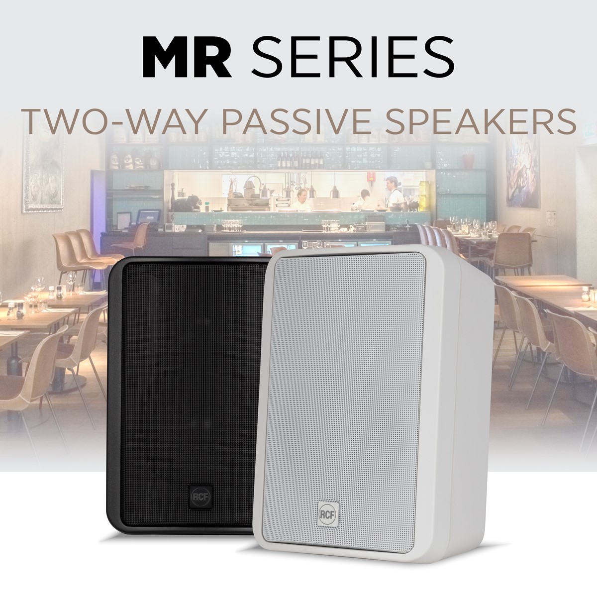 RCF - The MR Series expands the install speaker lineup for...