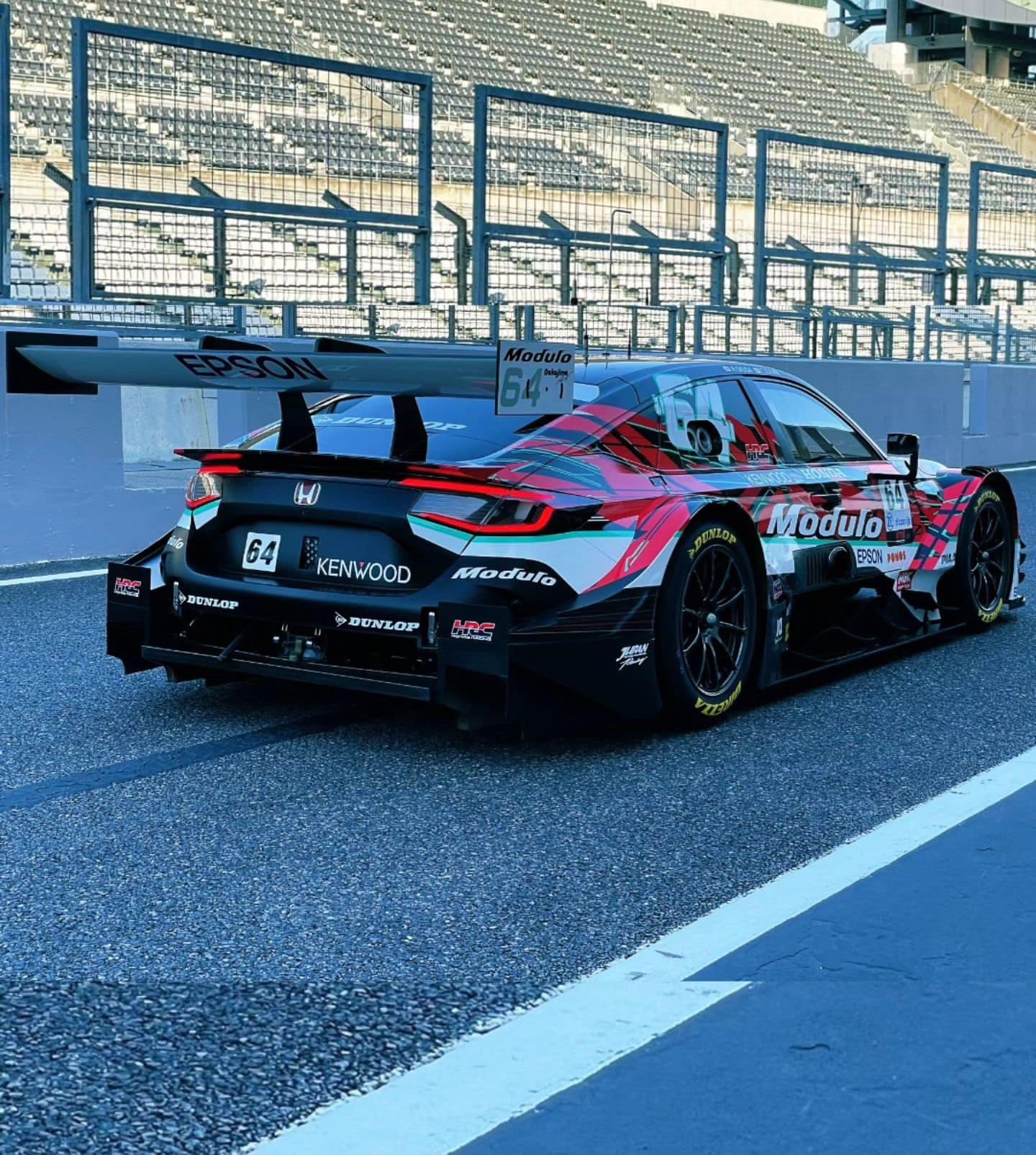The first complete livery for one of the all-new Civic Type R-GT
