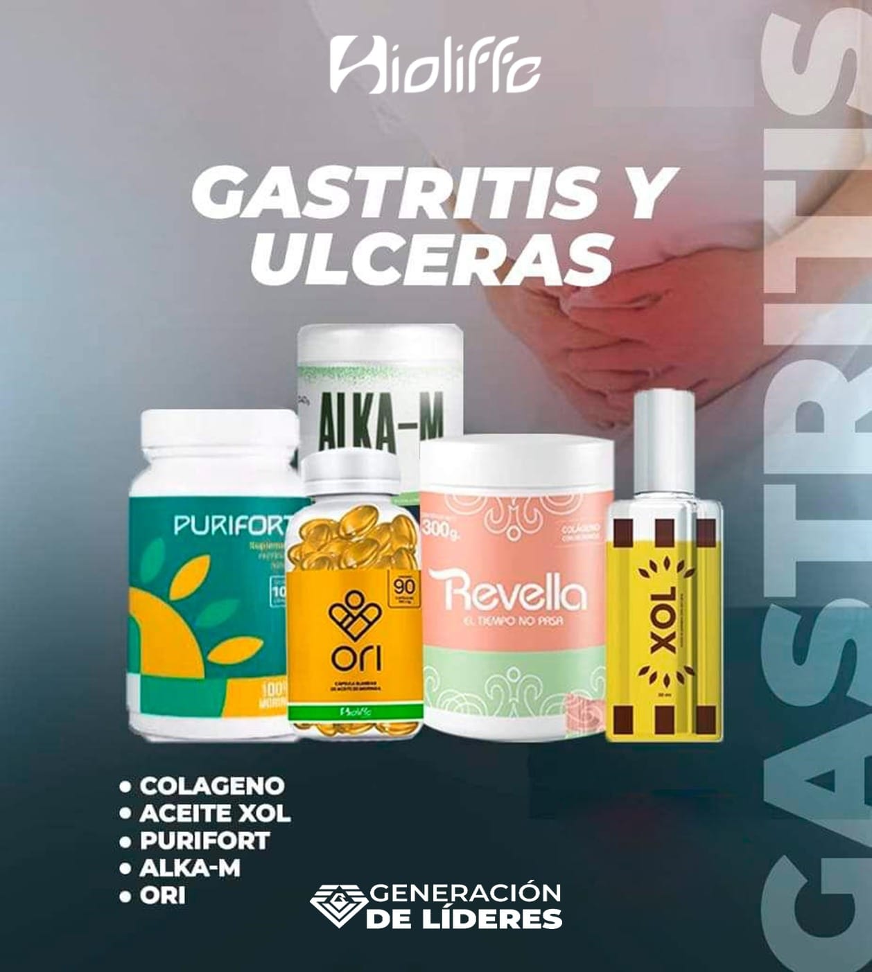 ‼️🎯𝐆𝐀𝐒𝐓𝐑𝐈𝐓𝐈𝐒 𝐘 Ú𝐋𝐂𝐄𝐑𝐀𝐒 🔥... - Bioliffe Moringa Productos