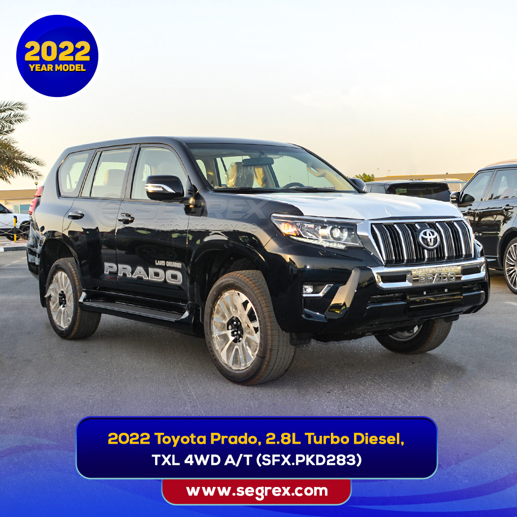 Segrex Auto - 2022 Toyota Prado, 2.8L Turbo Diesel, TXL... | Facebook
