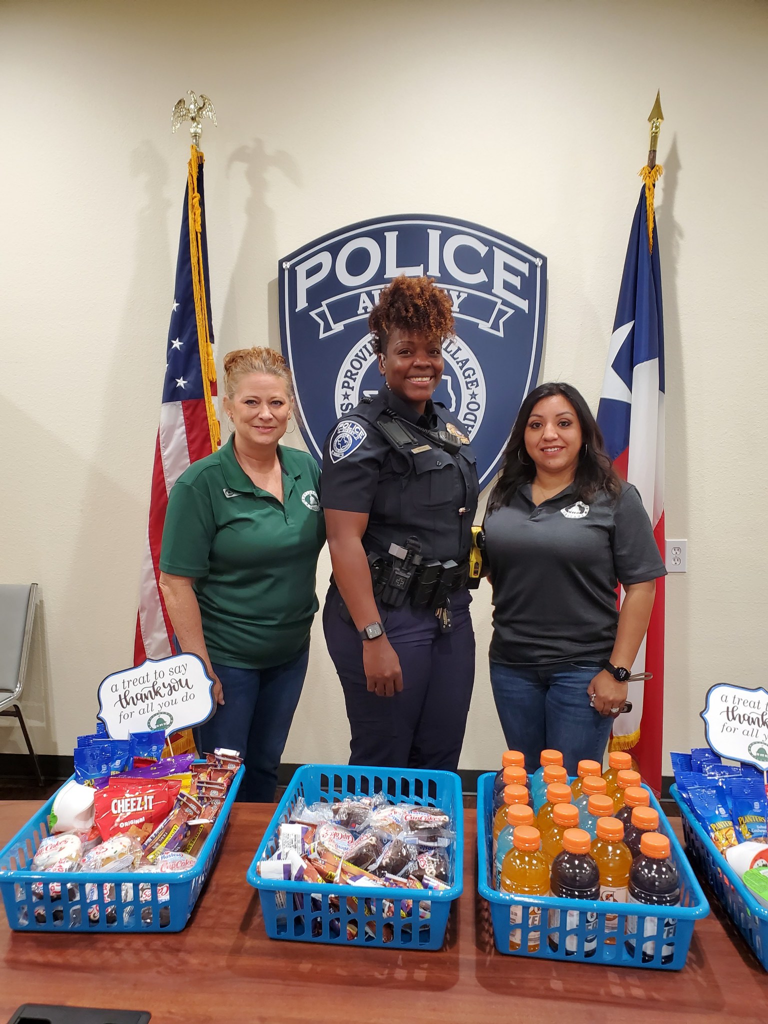 Aubrey - We are blown away by the support shown by our citizens and ...