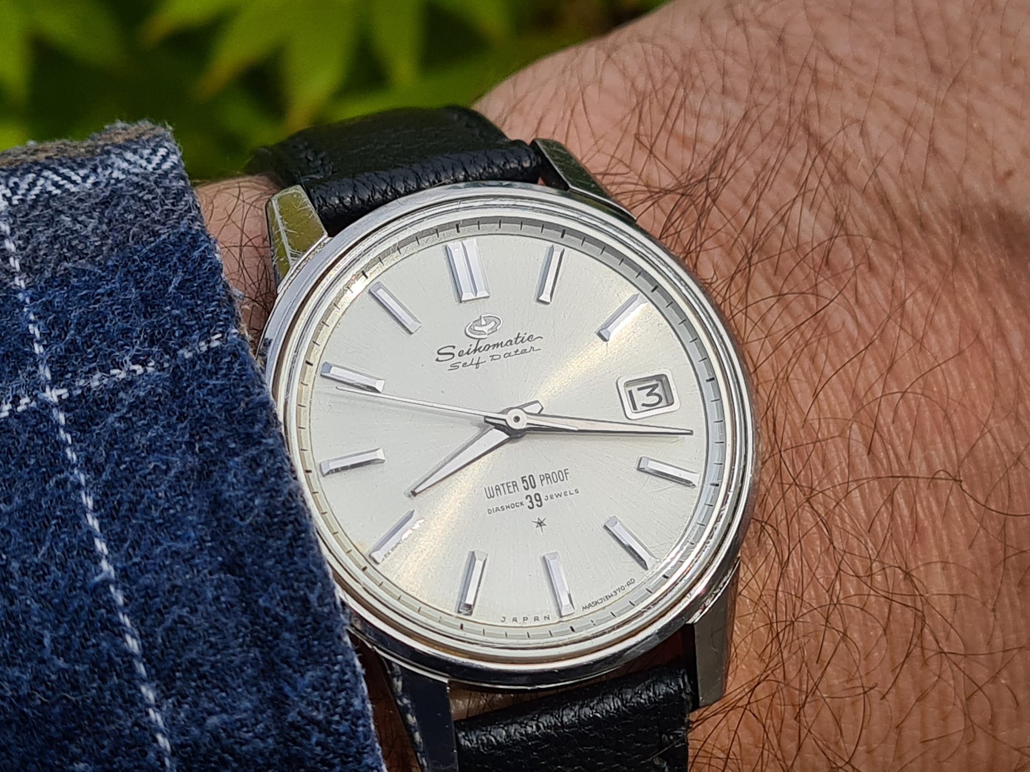 Seiko Self Dater automatic watch
