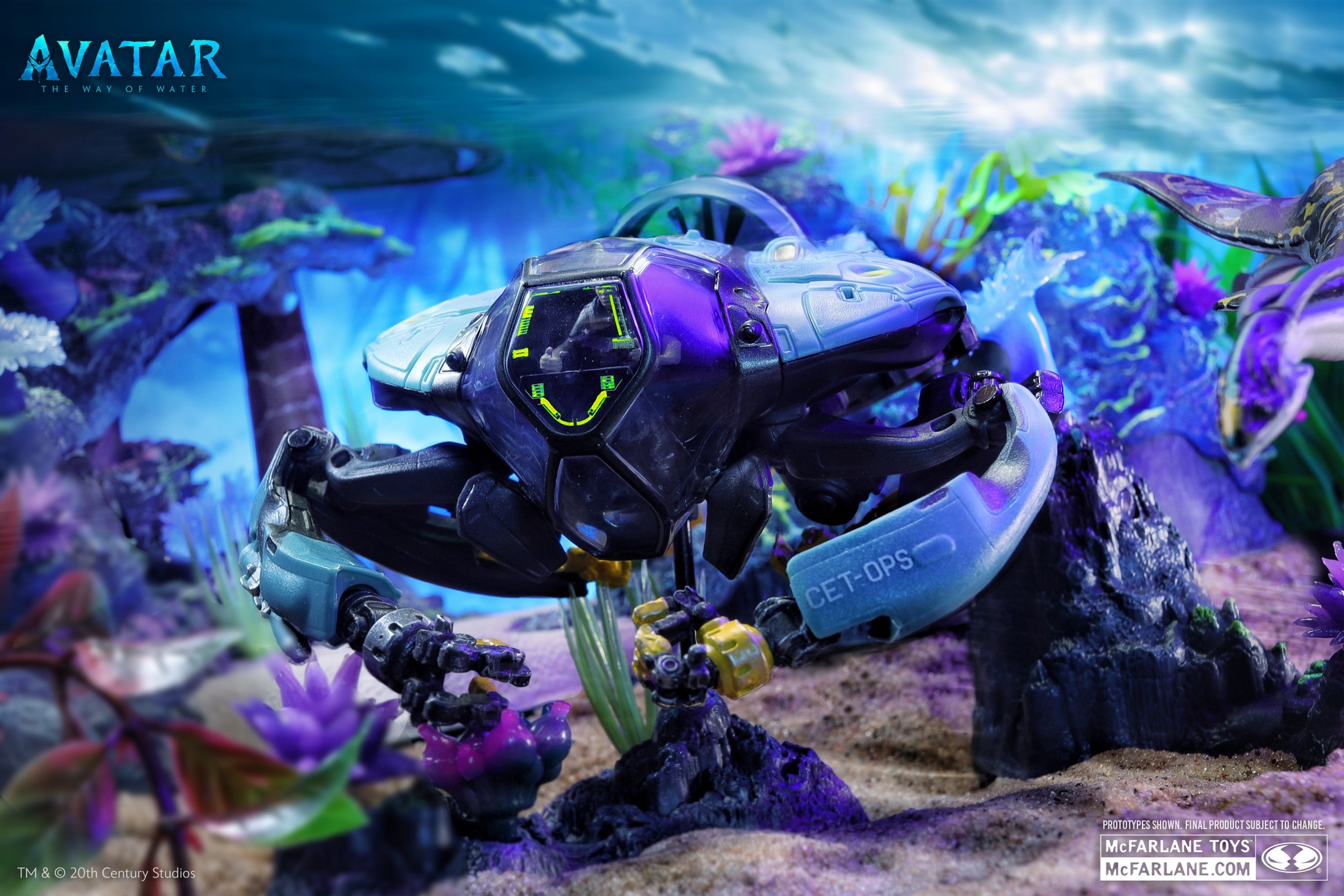 McFarlane - Inspired by nature, the RDA CET-OPS Crabsuit was built to ...