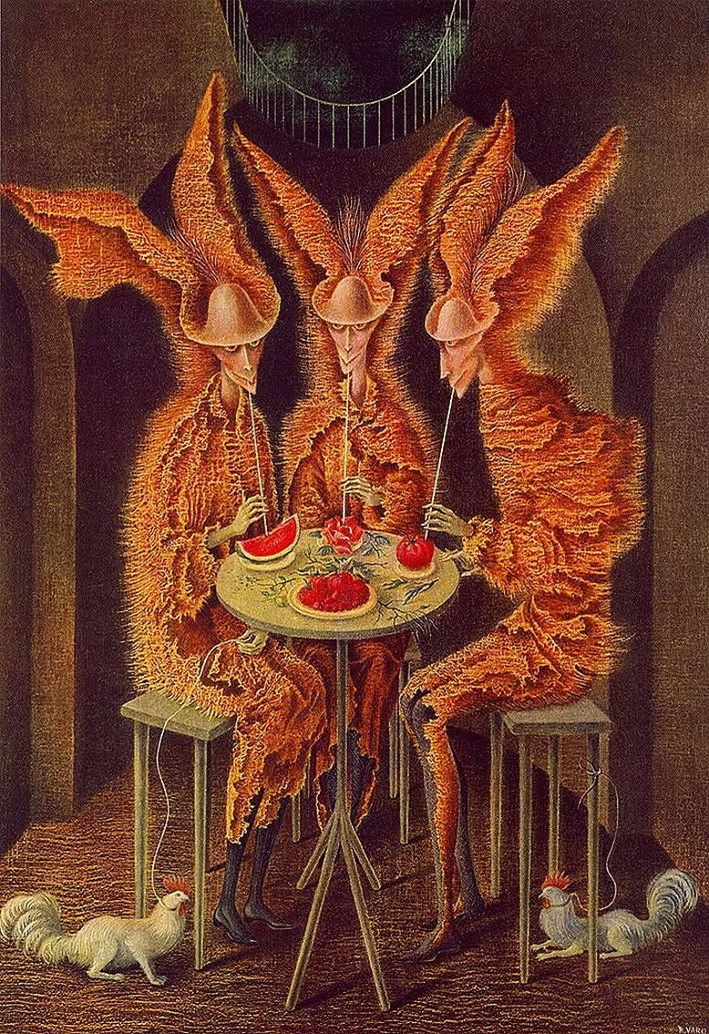 Remedios Varo (Spanish-Mexican, 1908–1963) Vampiros Vegetarianos