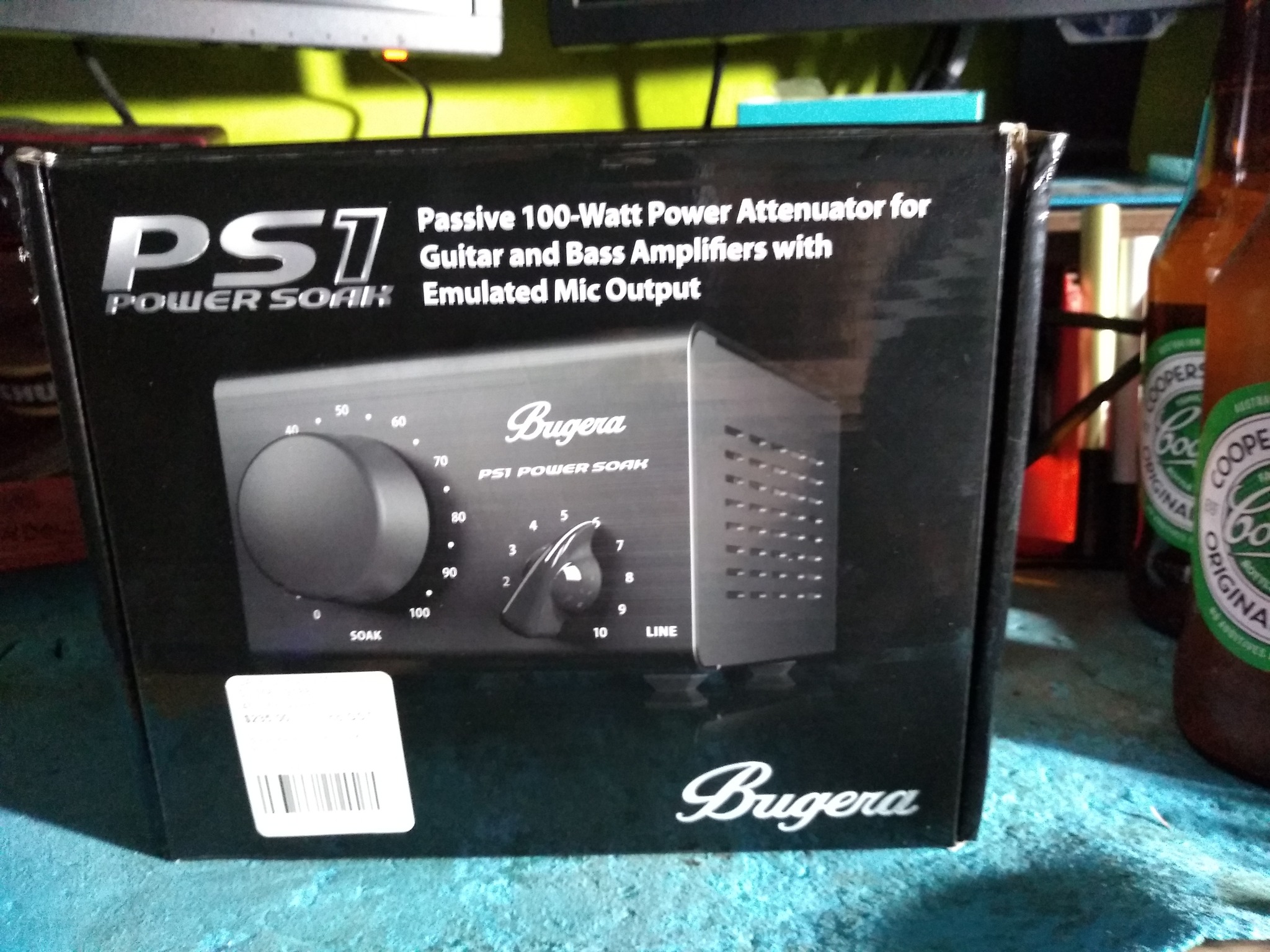 Who uses a Bugera PS1 power soak attenuator with their 100w amp?