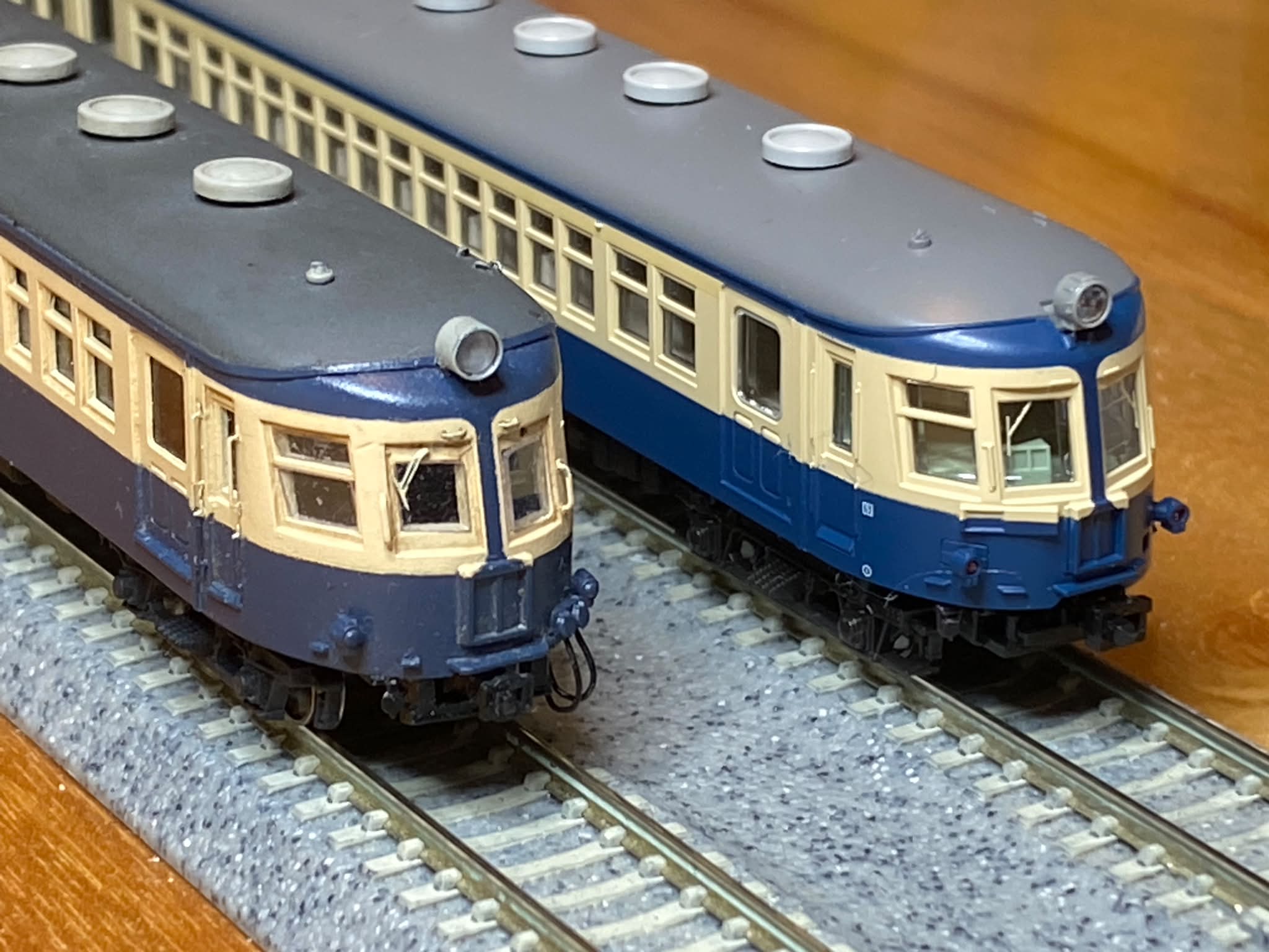 近鉄8000系・非冷房仕様（マイクロエース）と、近鉄8800系（エンドウ