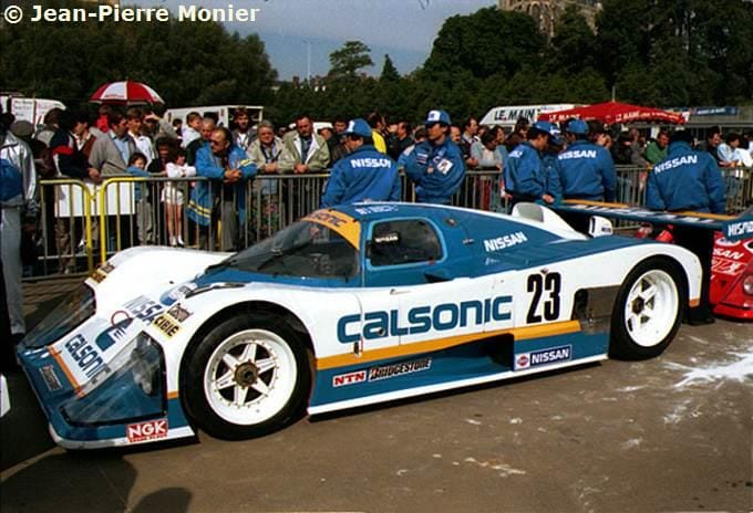 Nissan Le Mans squad 1989 📸unknown