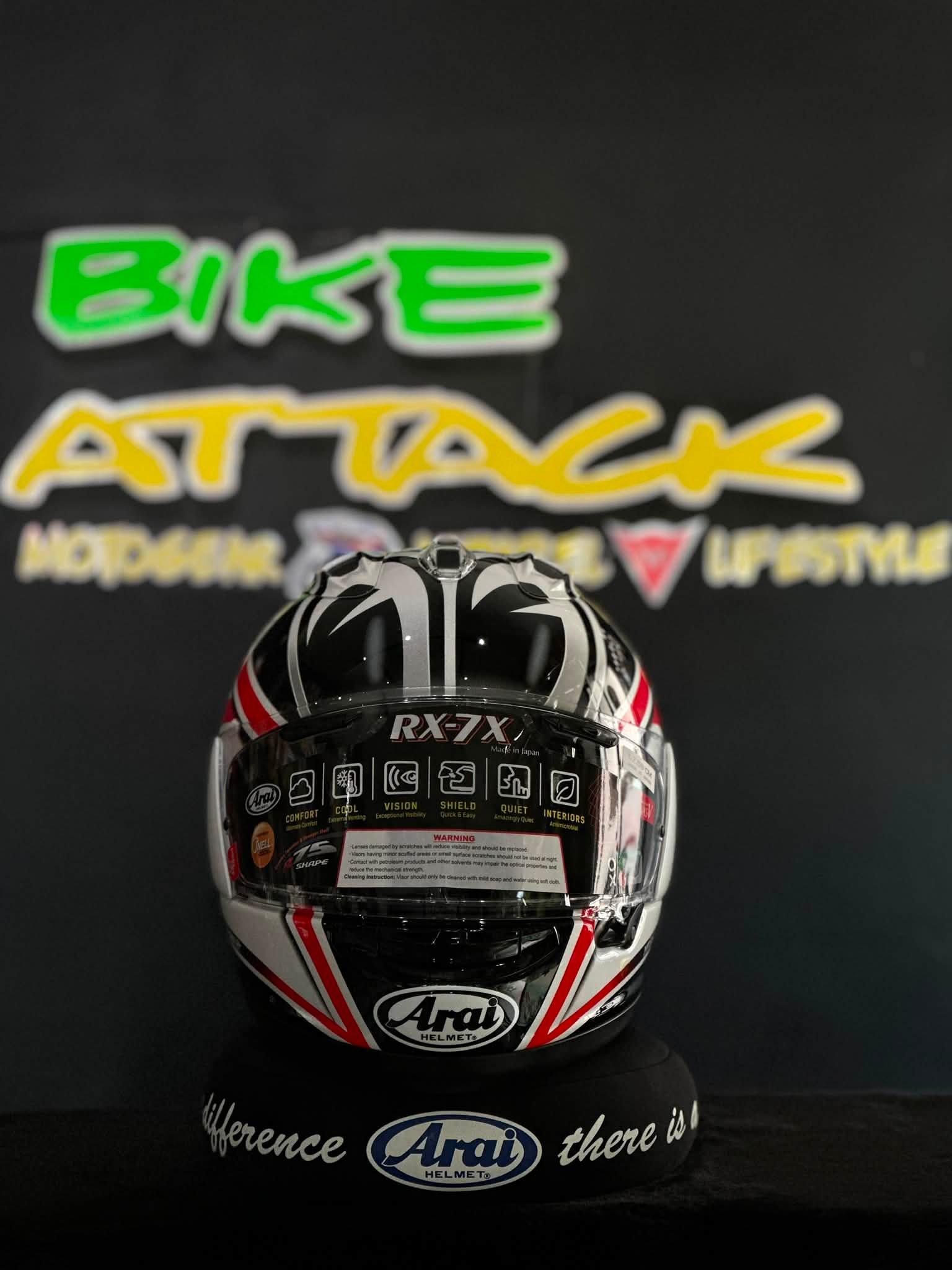 Arai RX7X 99 NAKANO RED (NEW) PSB APPROVED MADE IN JAPAN The