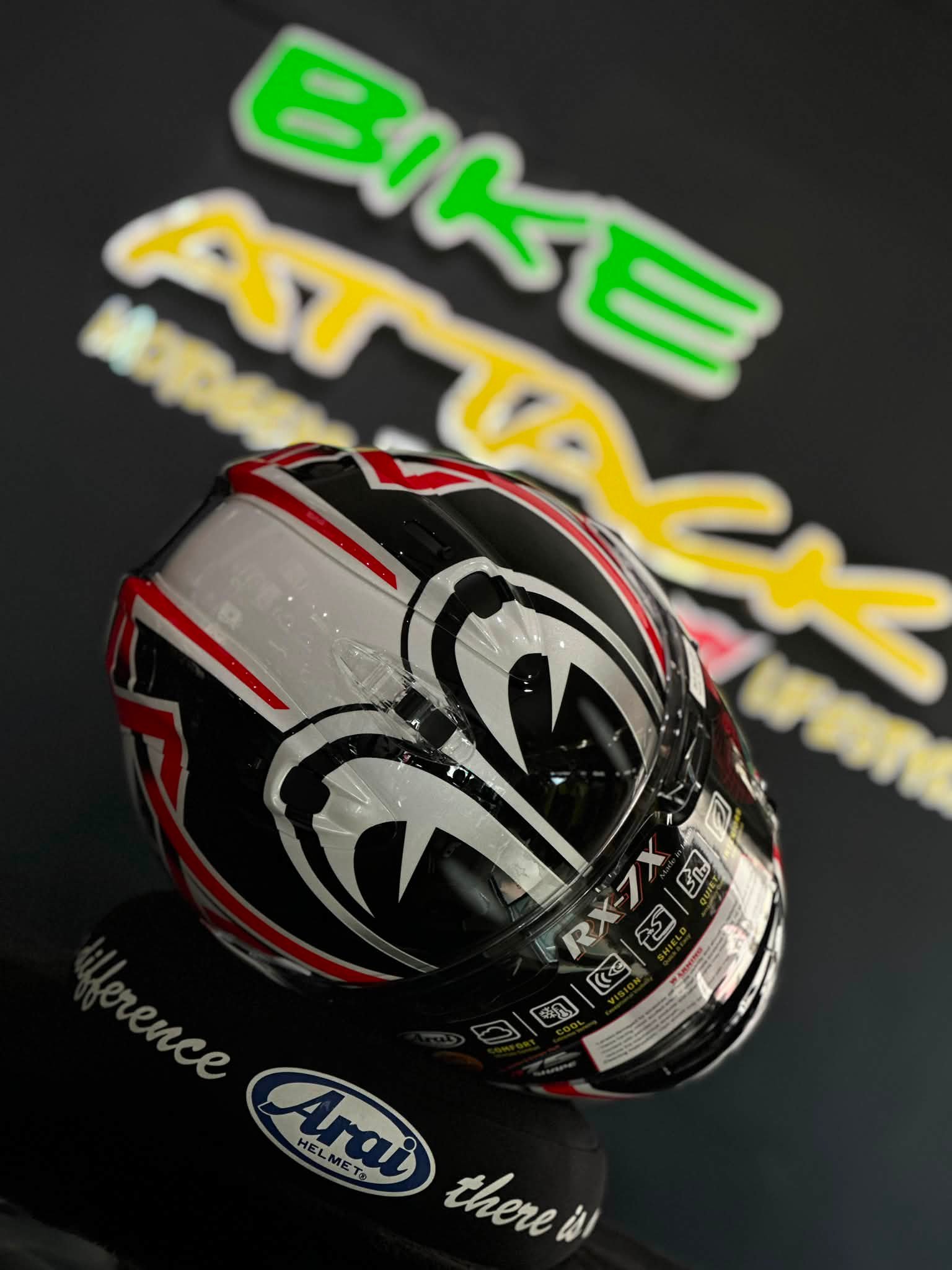 Arai RX7X 99 NAKANO RED (NEW) PSB APPROVED MADE IN JAPAN The
