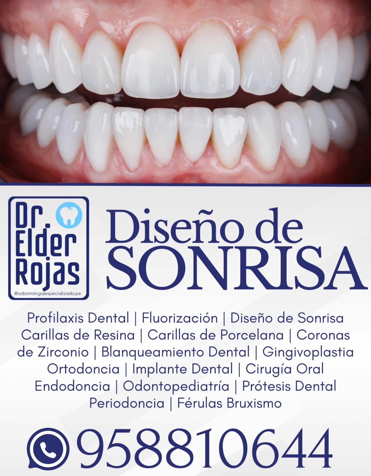 Dr. Elder Rojas - Odontología Especializada | Lima