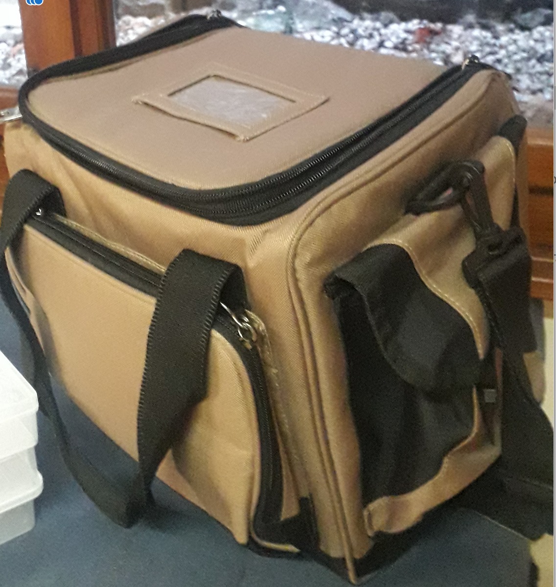 crivit fishing tackle bag KVD Signature Series resistant material NEW - Crivit fishing tackle