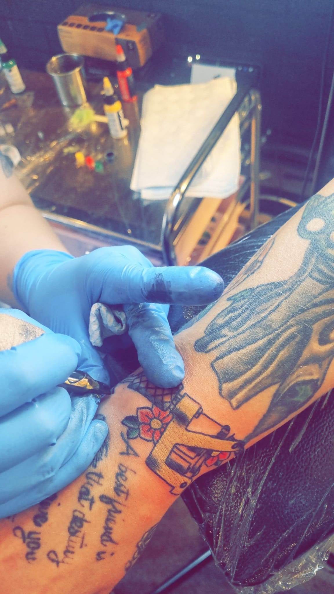 History of old coastal tattoo machines