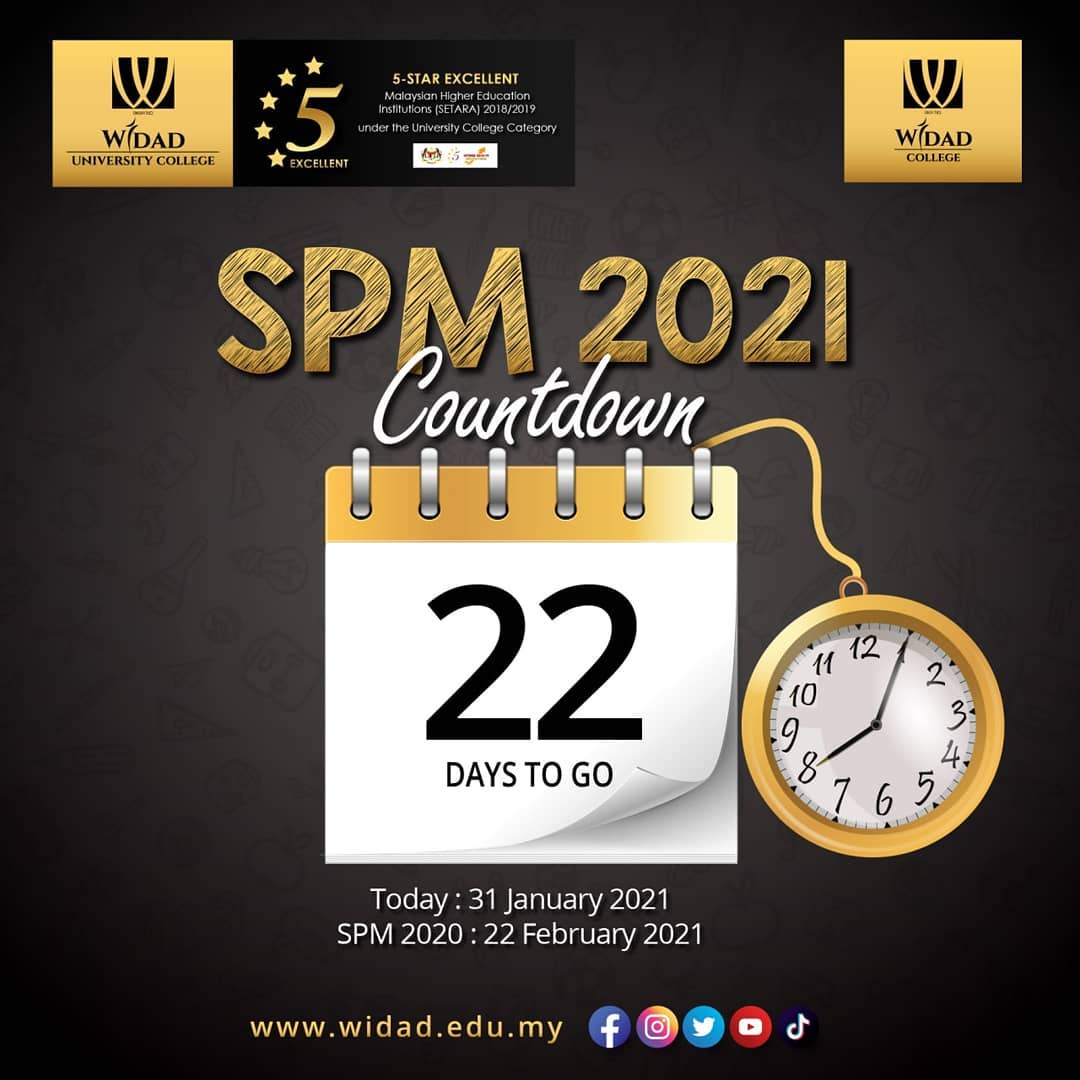Teruskan Usaha Ye Pelajar Spm Widad University College Facebook