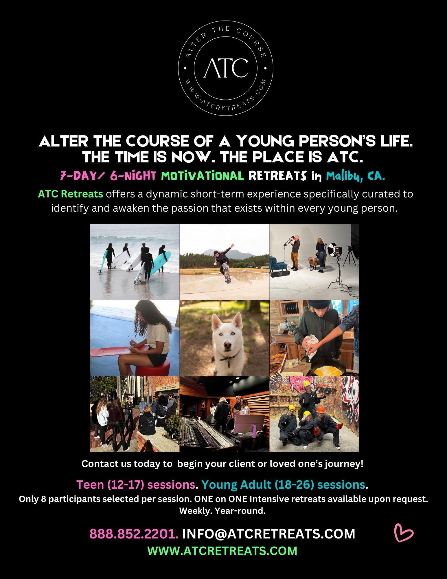 Alter The Course, ATC Retreats