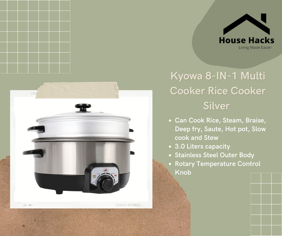 House Hacks - Muti-purpose rice cooker (8 different... | Facebook