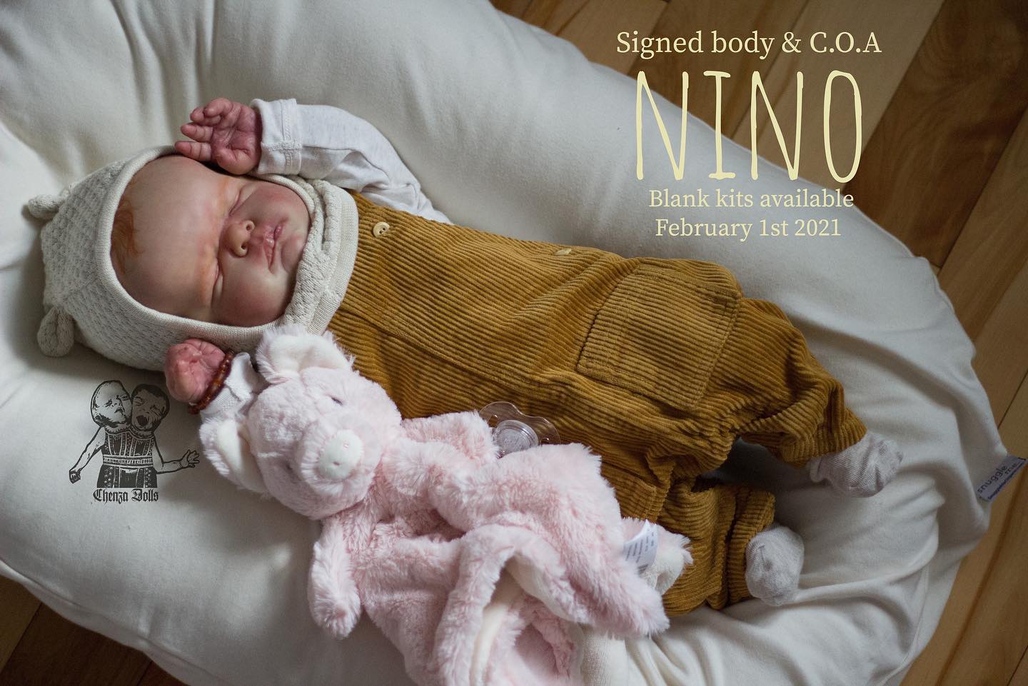 Hi this is Nino! He is the first ever reborn kit with  display picture 1